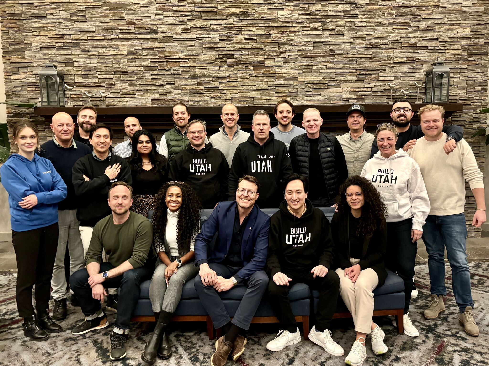 Build Utah · the cohort in uniform